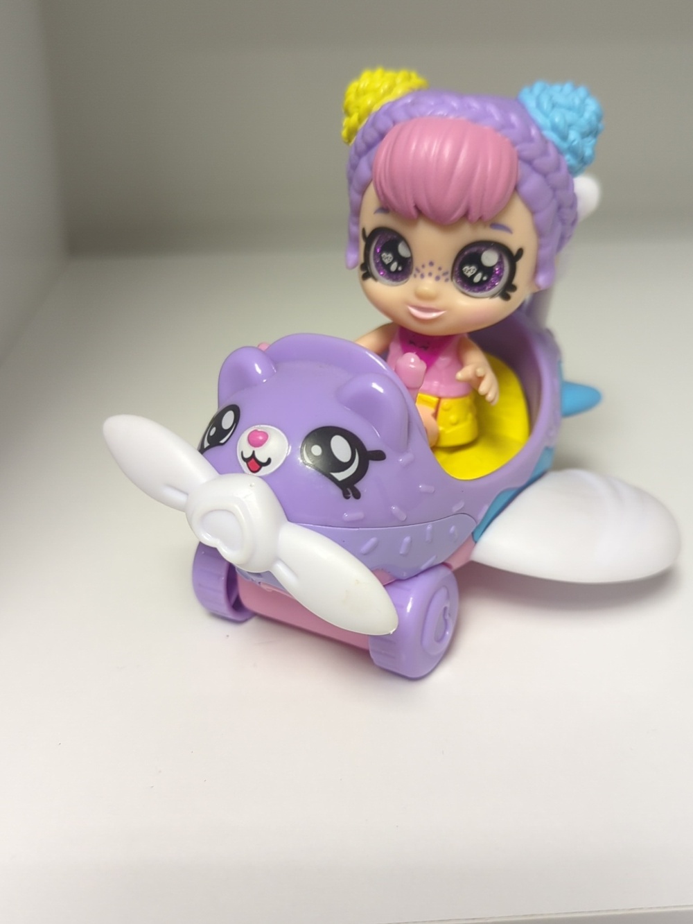 Kindi Kids Minis Rainbow Kate Airplane & Doll
